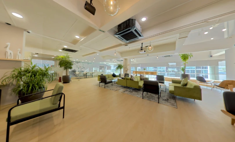 After refurbishment inside the U Lounge