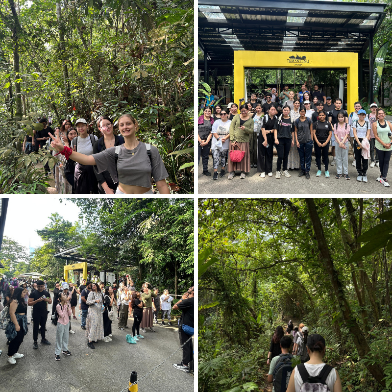 A walk into nature at Taman Tugu