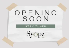 Syopz Mall Opening Soon